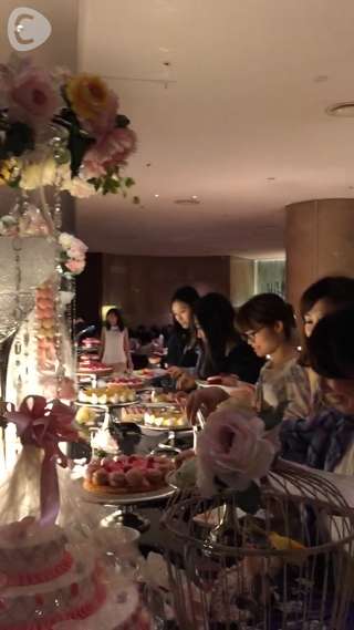 ヒルトンホテルでスイーツブッフェ！『恋するプリンセス』♡