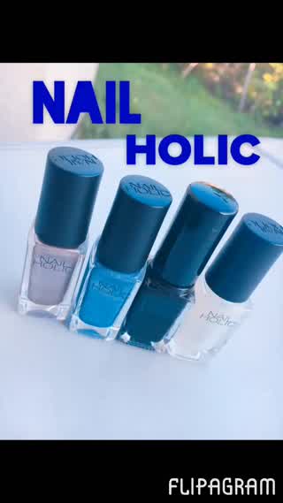 市販で売ってる可愛いnailholic(////)