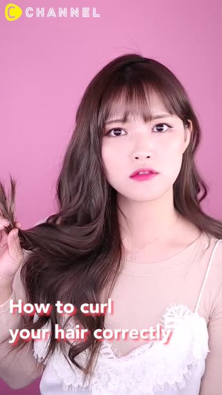 How to curl your hair correctly