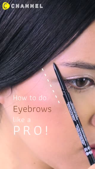 เทคนิคเขียนคิ้วเป๊ะปังแบบมืออาชีพ