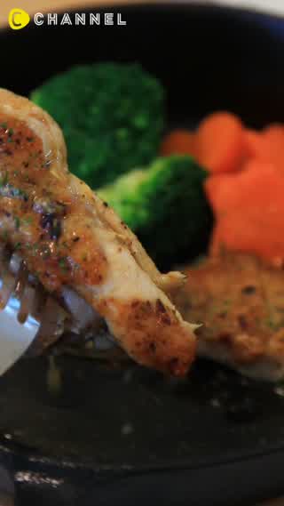 ハーブが香るチキンソテー＆にんじんグラッセ♪