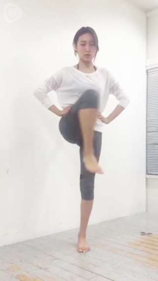 「ぐるりん太ももあげ」で代謝アップ！