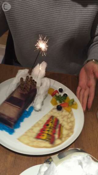 バック・トゥ・ザ・フューチャーの公式カフェ！【スイーツ】デロリアンケーキ篇