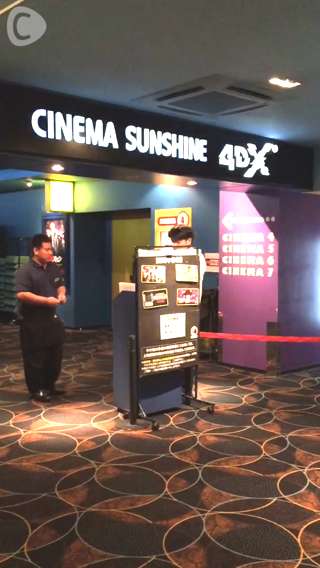 席が動く！！映画の世界により入り込める4DXでアクション映画を観てきました♪