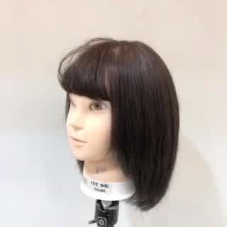 パッツン前髪を、浮かずにふんわり流すコツ！