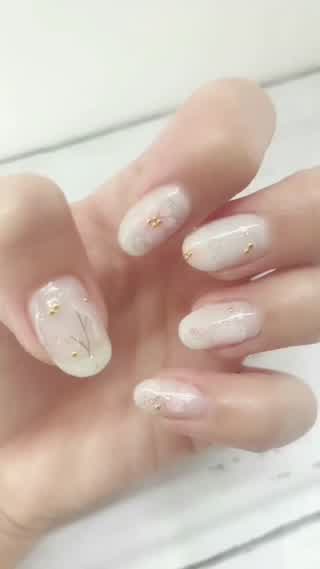 【キャンドゥのしずくウォーターネイル-桜吹雪-】