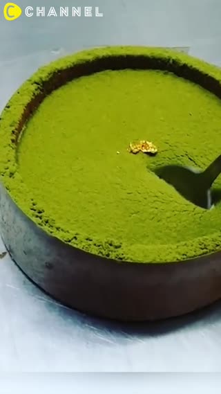 韓國的主廚製作的！濃郁的♡抹茶甜點！