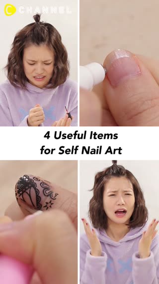 4 Useful Items for Self Nail Art