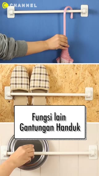 Fungsi lain gantungan handuk