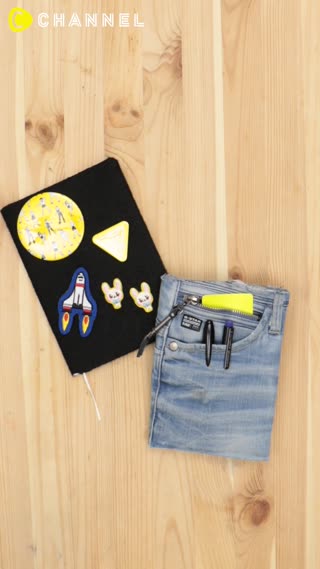 古いジーパンが生まれ変わる！〇〇にかわいく大変身