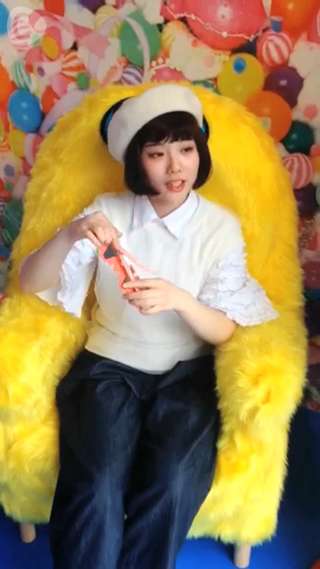 Colorful karaoke room at MOSHI MOSHI BOX