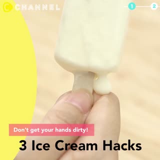 3 Ice Cream Hacks!