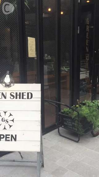 穴場な原宿smoothie屋の「GREEN SHED」