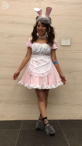 Halloween ウサギ HairMake