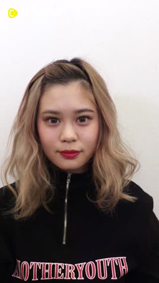 お手軽前髪アレンジ３パターン