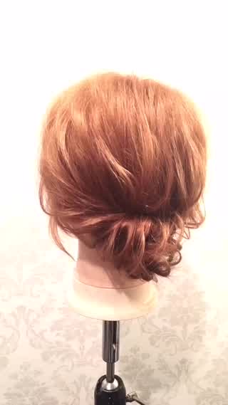 ねじねじヘアアレンジ