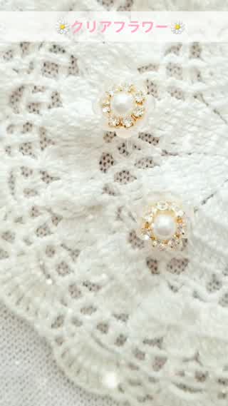 夏にぴったり♡クリアフラワー