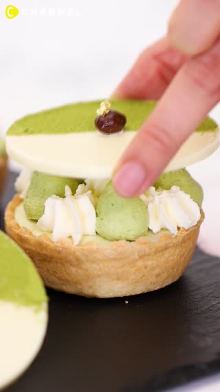 Green Tea Cheese Tart