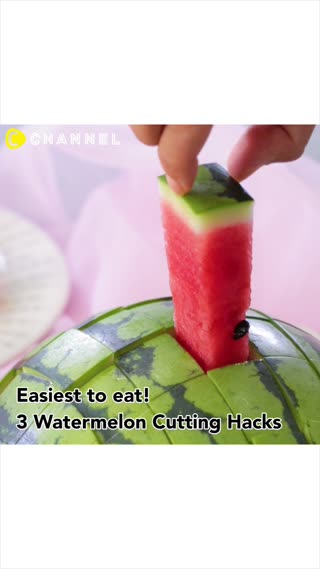Easiest to Eat! 3 Ways to Cut Watermelon