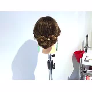 ダブルシニヨンが可愛い/大人上品まとめ