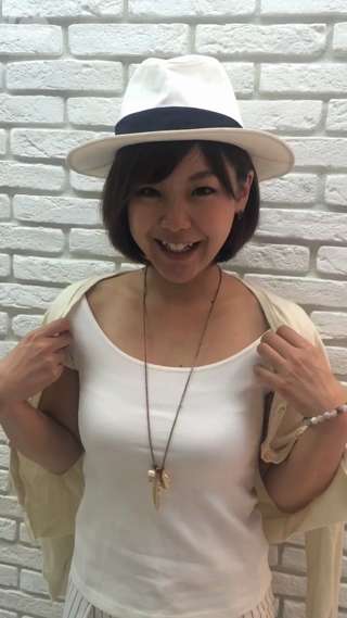 I'll teach you...！ The white gaucho pant