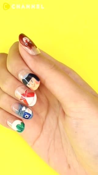 絵本に出てきそう♡こどもネイル