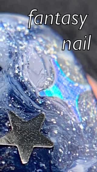 【100均ネイル】ハレーションネイルでギャラクシーを作ろう！！！