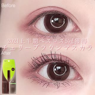 ほんのり赤があざとい♡人気のベスコスマスカラ✨