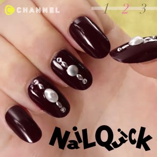 Simple and feminine feet♡ brown nail