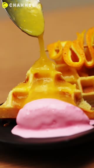 Waffle Orange Zest