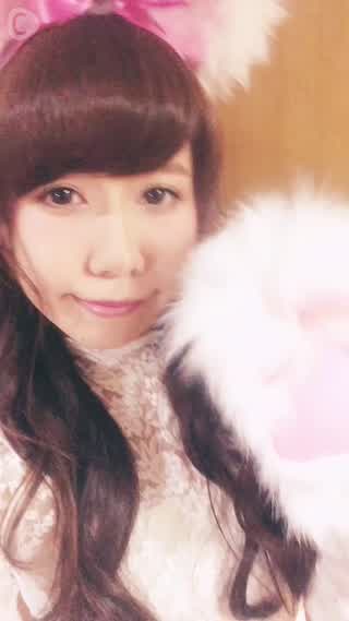 ハロウィンに白猫コスプレ！