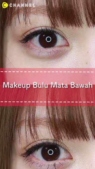 Makeup Bulu Mata Bawah