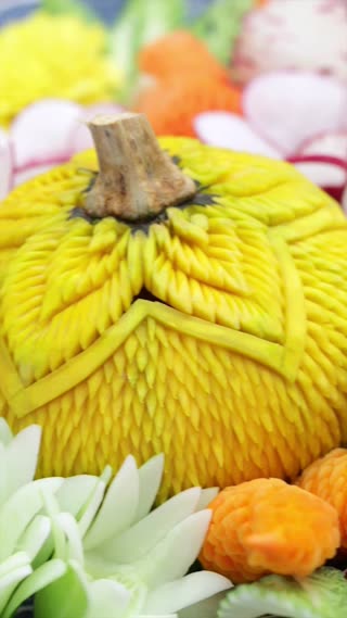 讓人目不轉睛的～南瓜雕花