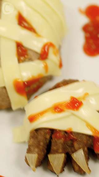 Mummy Hamburger Steak