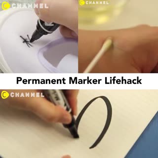 Permanent Marker Lifehack