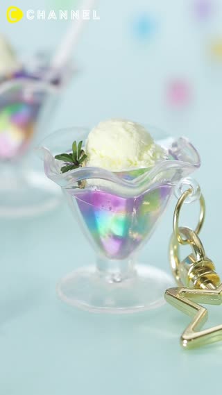 Jewel-like Jelly Parfait Charm✨