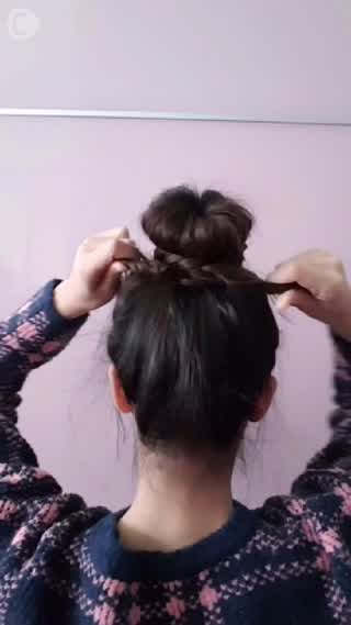 【時短ヘア】5分でできる♡簡単お団子スタイル！