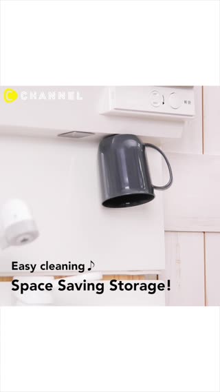 Easy cleaning♪ Space Saving Storage! 