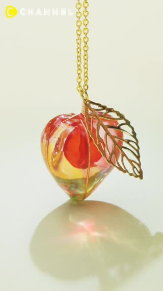 Inside is a ♡ DIY Resin Heart Pendant