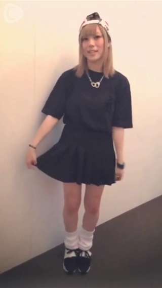 椎名エルの今日のコーデ！BUBBLES、SPINNSで黒コーデ☆