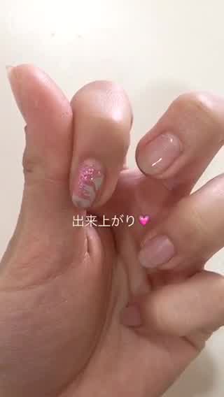 ((セルフネイル＊マーブル))