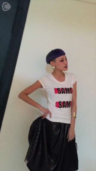 台湾ブランド"DoubleD"限定Tシャツ着てみました☆