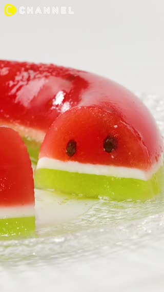 Refreshing Watermelon Jelly!🍉
