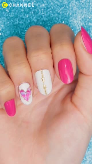 Cut Paste Nail Art