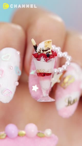 Fruit Parfaits Nail Art