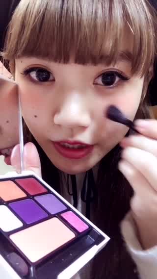 キラキラORANGEナチュラルmake！