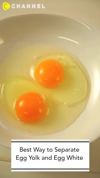 Best Way to Separate Egg Yolk & White