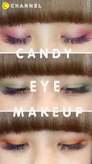 Candy Eye MakeUp แต่งตาโทนสีลูกกวาด