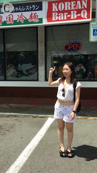 ハワイでジャンクフードに疲れたら、さっぱり冷麺♡