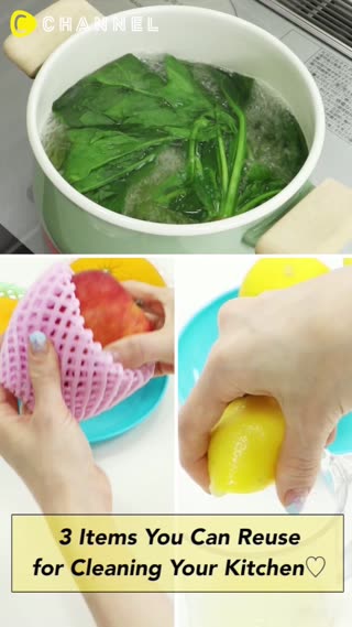 3 Items You Can Reuse for Your Cleaning♡